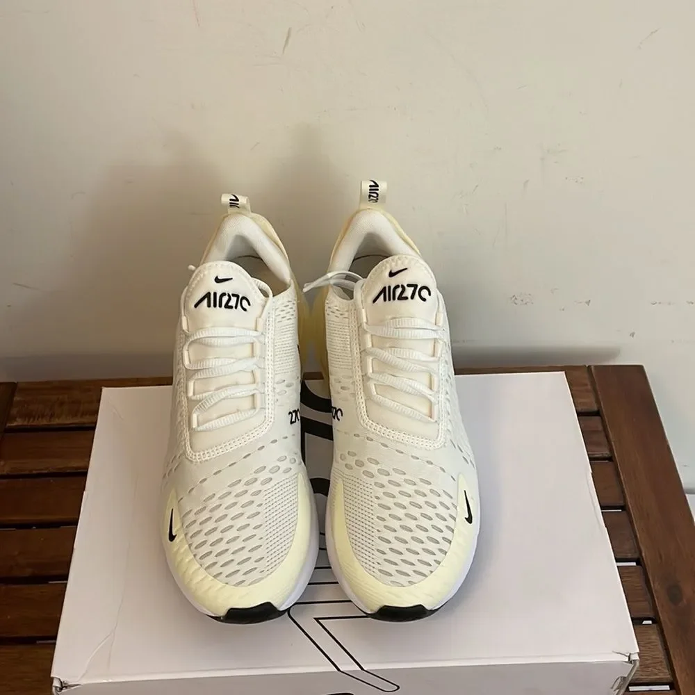 Nike Air Max 270 Sail/Coconut Milk USA Women Size 9.5/UK 7/EU 41(AH6789-124)